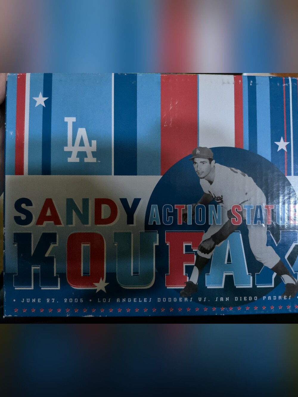 LA Dodgers Sandy Koufax Action Statue